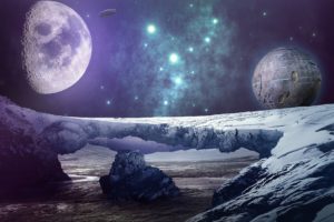 the universe of empty space